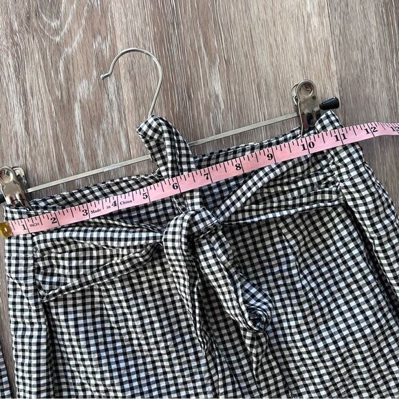 Free people gingham west side tie pants women’s size 2‎ - Picture 7 of 7